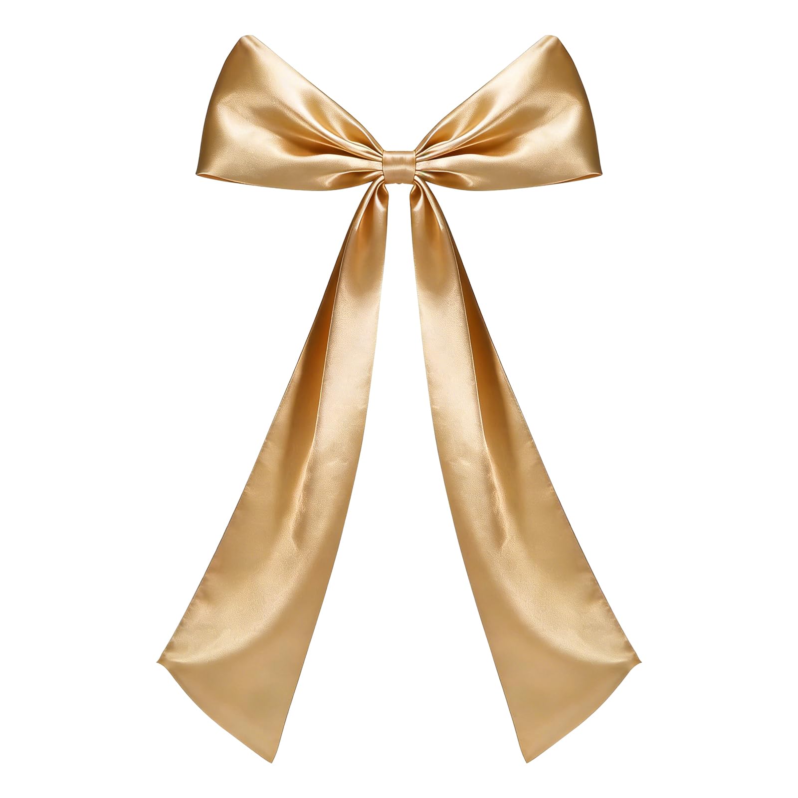 sourcing map Giant Wall Bow, 24 x 37 Inch Large Satin Ribbon Big Bows Decoration for Room Backdrop Birthday Wedding Bridal Christmas Party Shower Hanging Wall Decor, Dark Brown