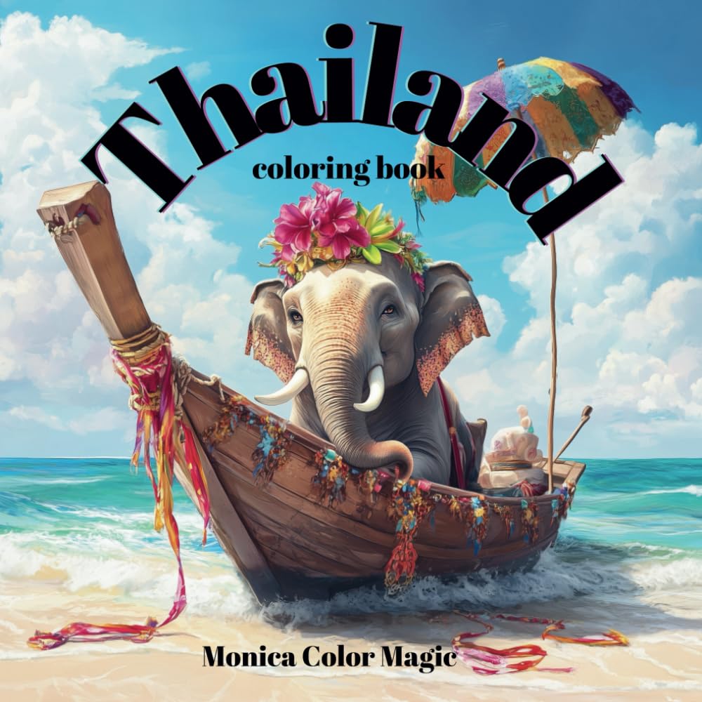 Thailand coloring book