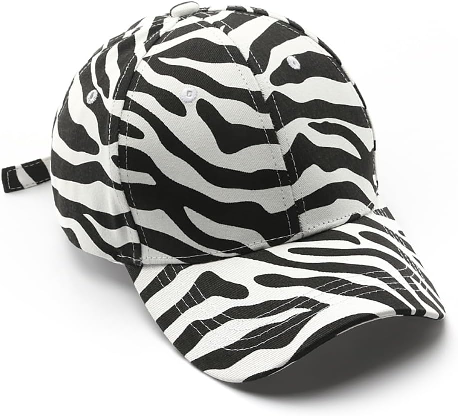 Striped Cap Unisex Baseball Cap Casual Sun Hat - Image 3