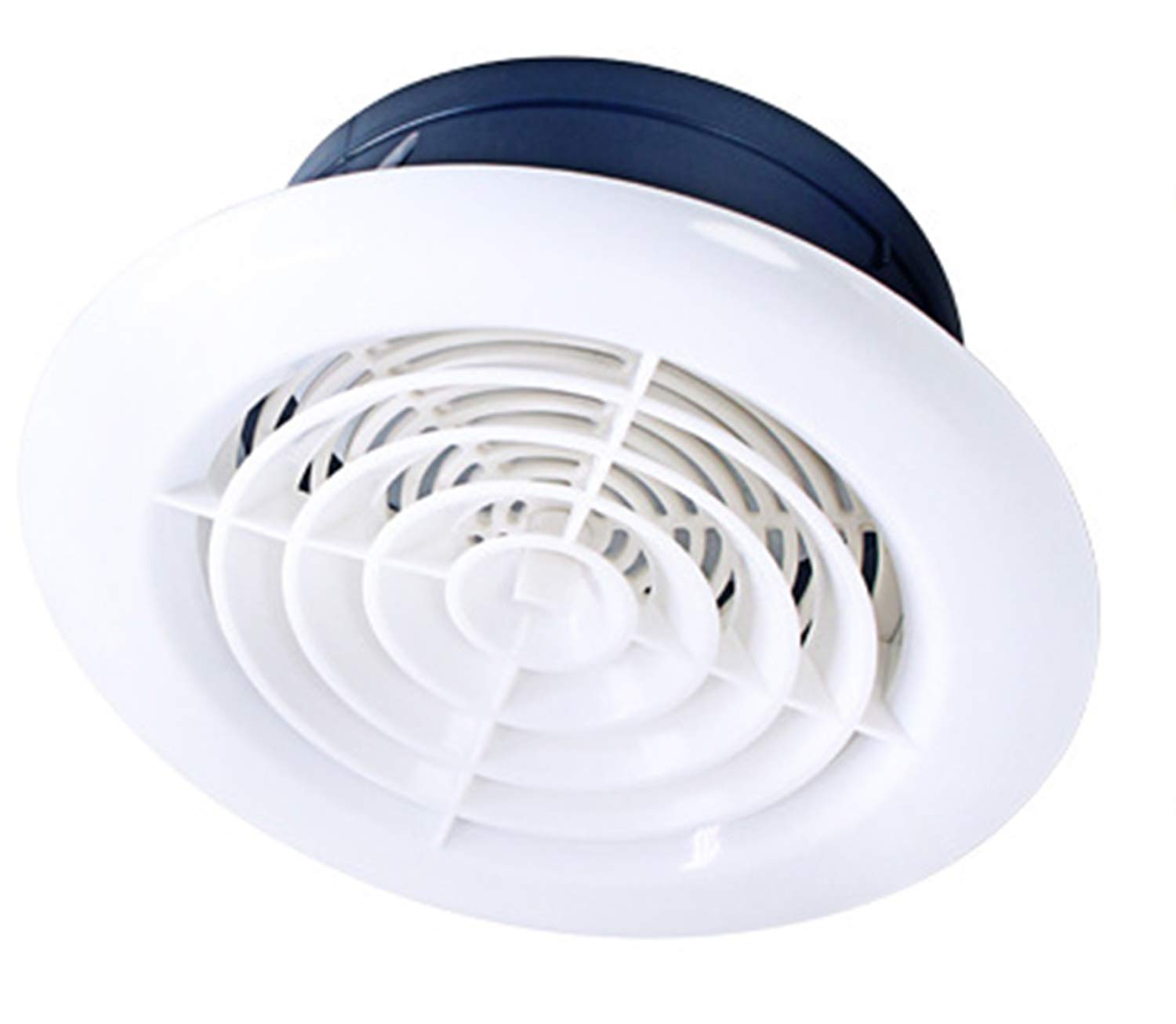 Buy Fengda 6"/150mm Dia Plastic Round Down jet Diffuser, Air Vent Hood