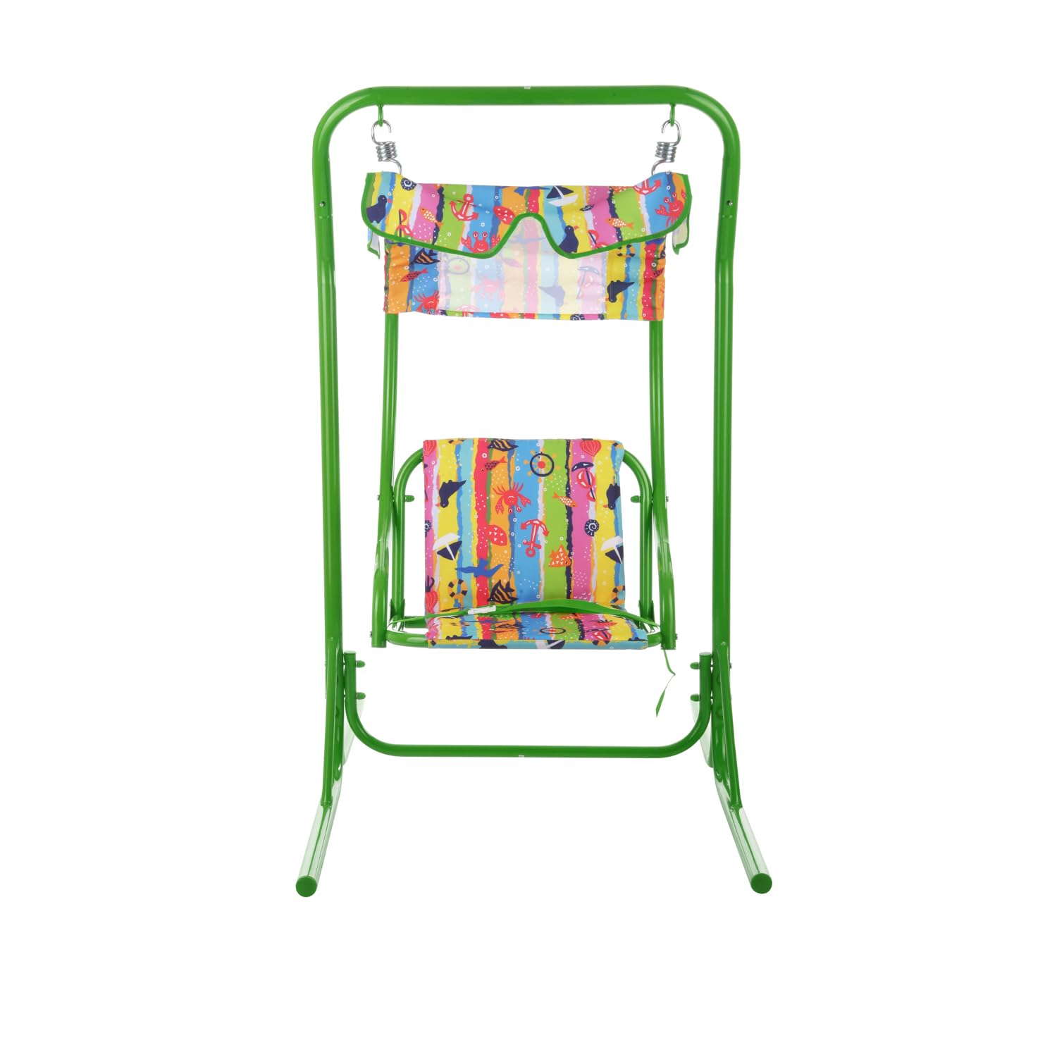 Dondolo bambini verde decori mare