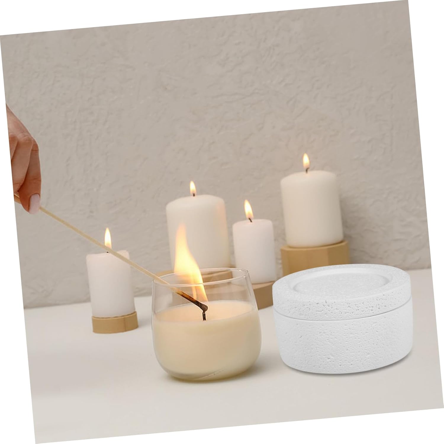 Balacoo Diffuser for Sauna Versatile Essential Oil Holder Decorative Jewelry Organizer Waterless Scent Diffuser for Home Car Durable Fragrance Stone for Relaxing