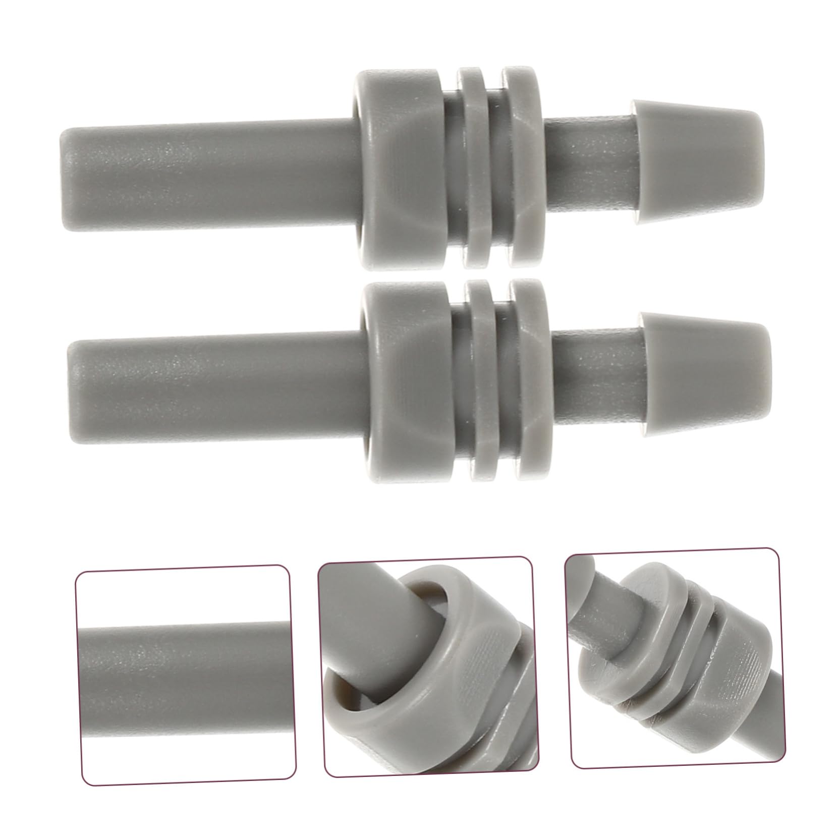 Connettori per Bracciale Sfigmomanometro ABS 2 Pezzi Accessori Misuratore Pressione Sanguigna
