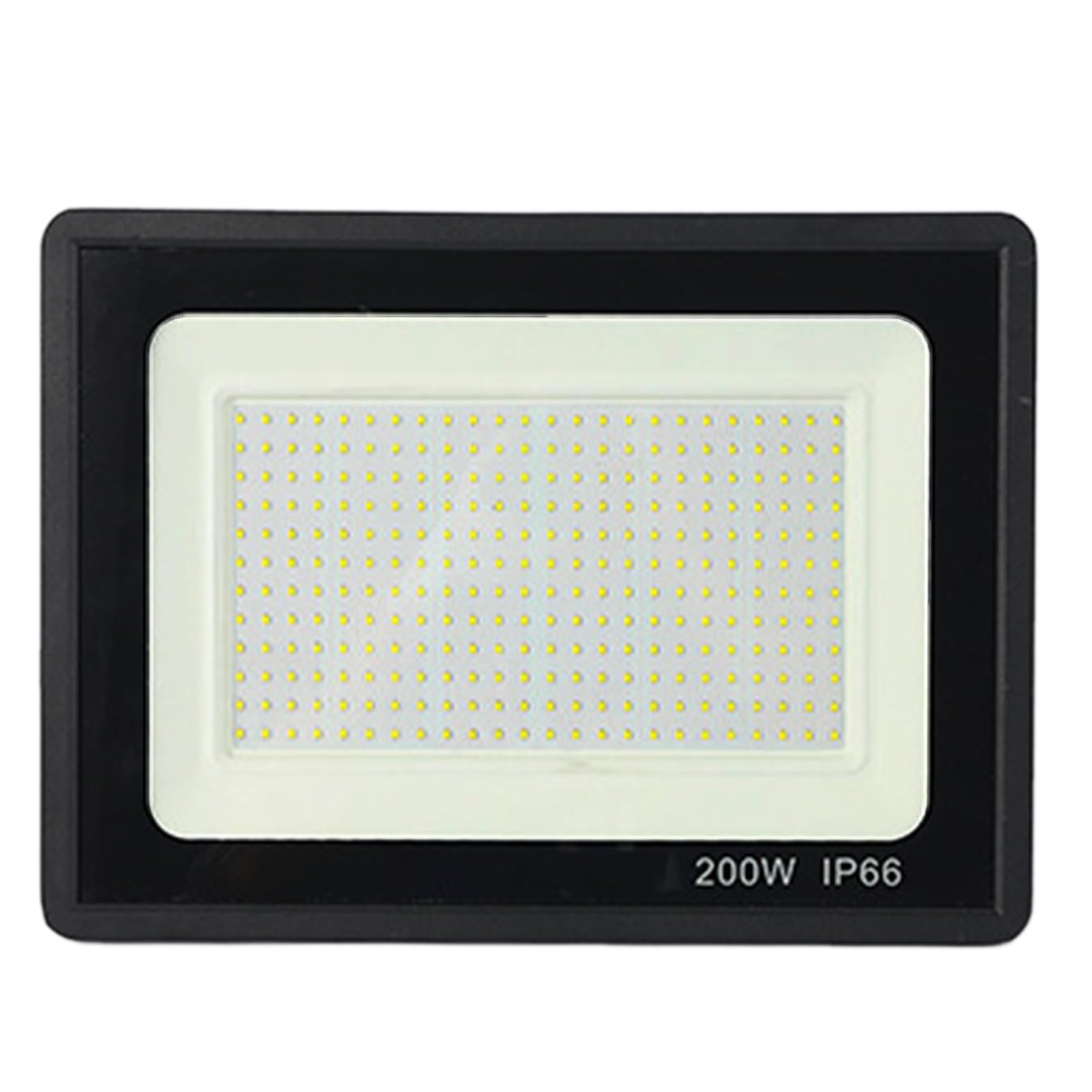 Reflektory LED do prac na zewnątrz, superjasne oświetlenie robocze LED 6500K, białe światło dzienne, IP66, wodoodporne, bezpieczne oświetlenie zewnętrzne do garażu i stadionu(200W)