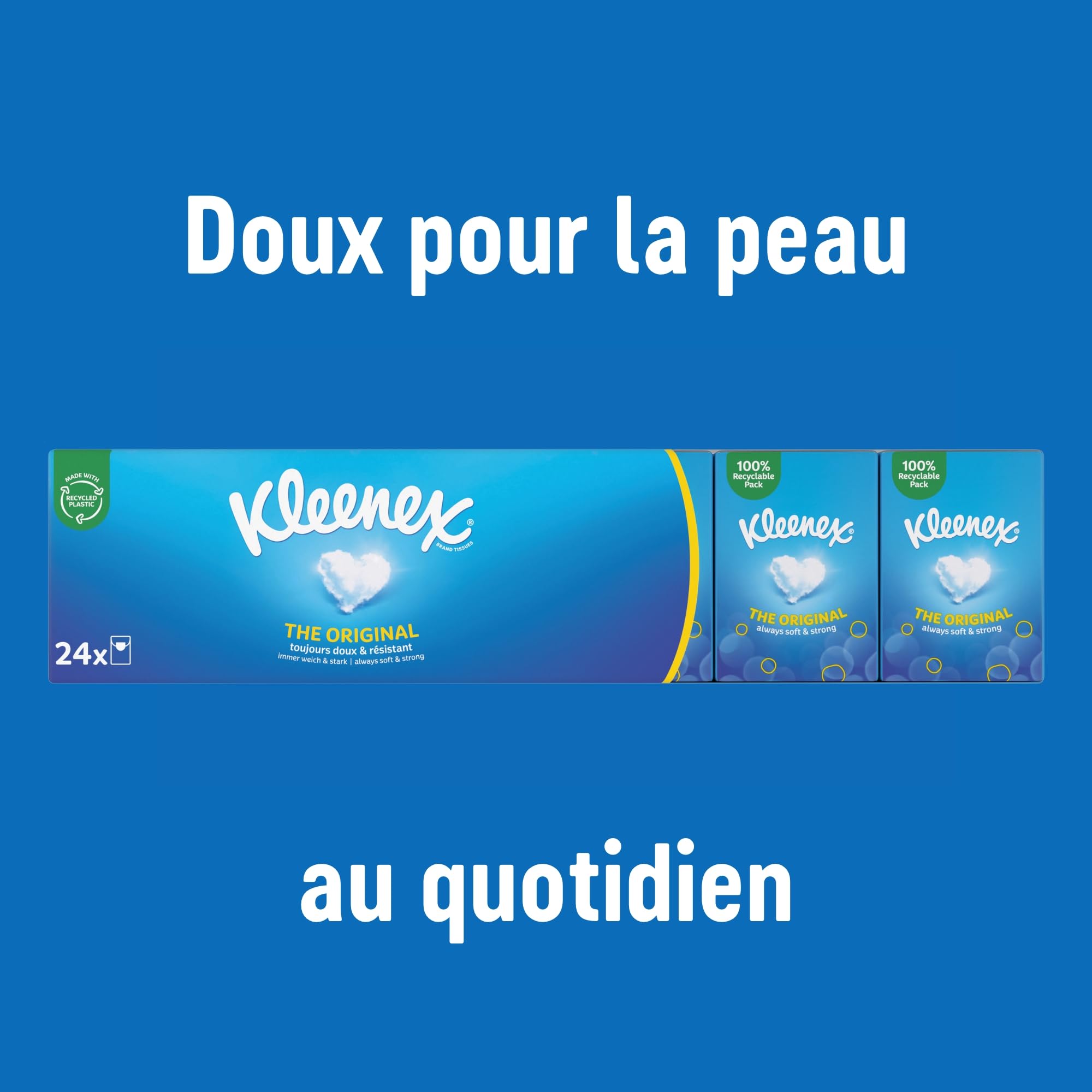 Mouchoirs Kleenex® Original Étuis Mini P24 (x20)