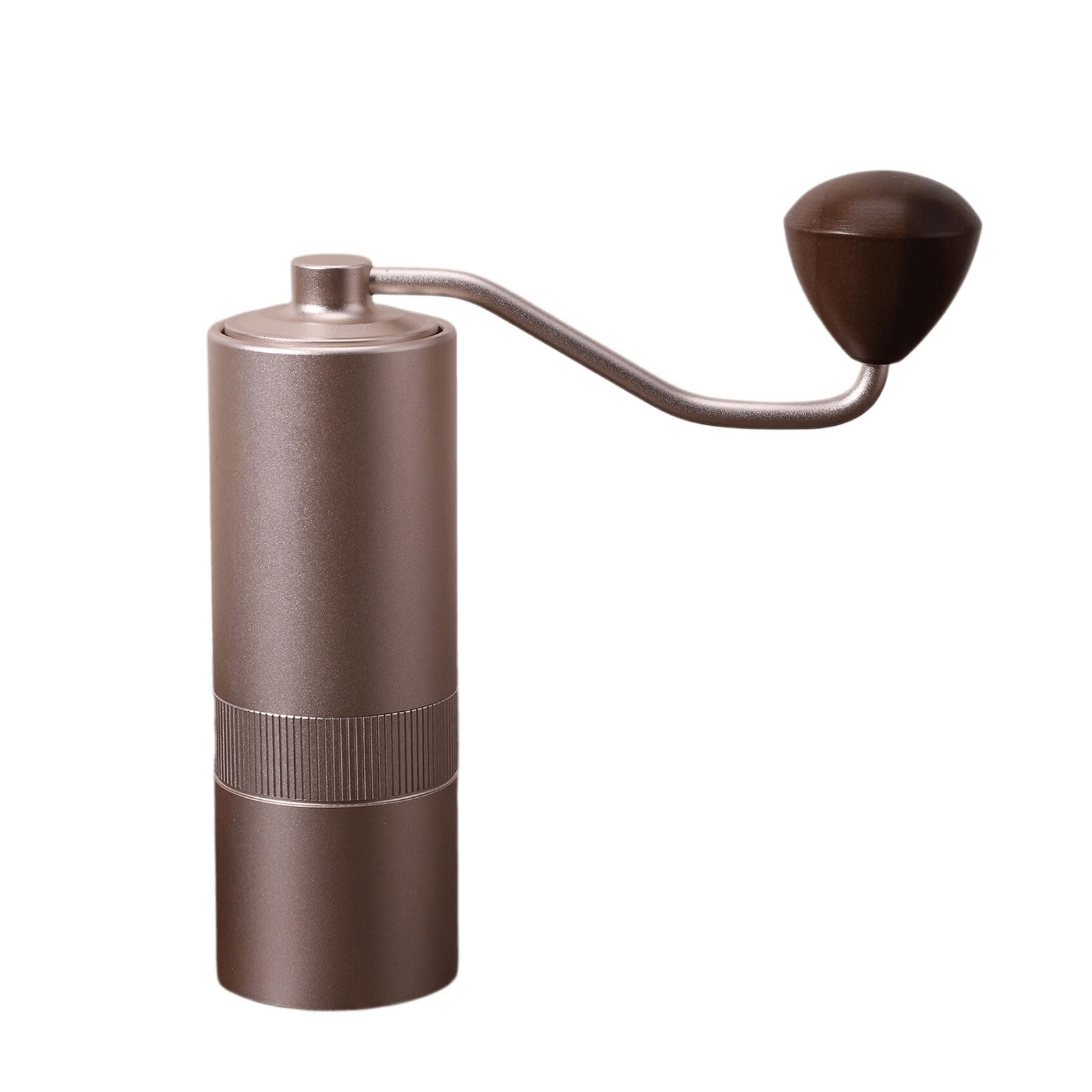 Molinillo de café manual de acero inoxidable 304 resistente con capacidad de 200000 ciclos de molienda y precisión de 0,0005 mm para extracciones perfectas, molinillo de café manual profesional
