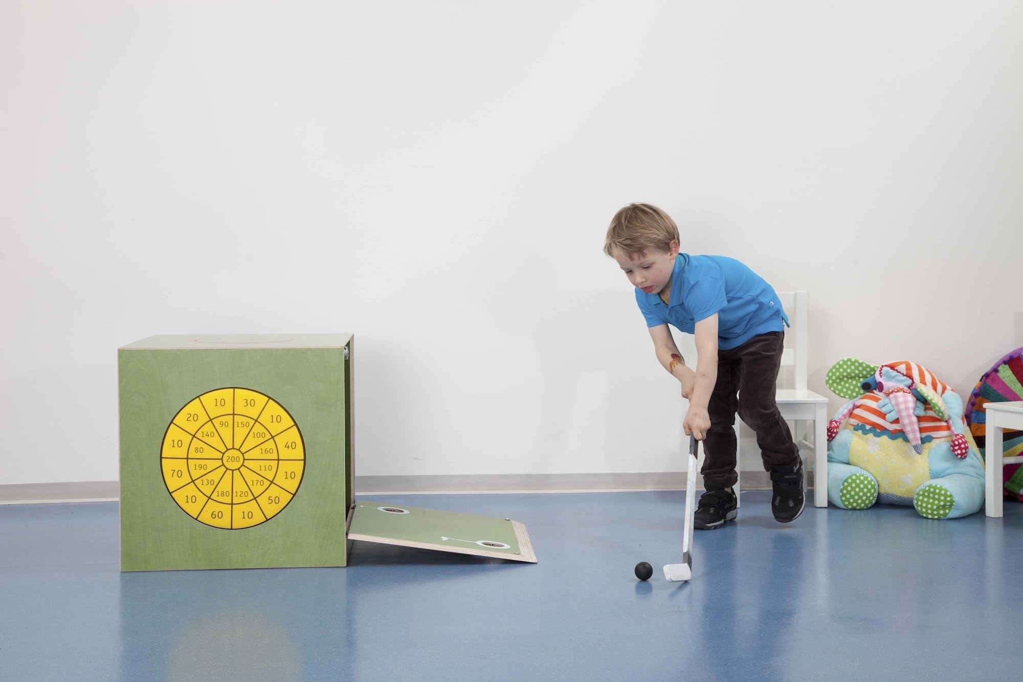 Mobili da gioco per bambini, giocattolo multifunzionale, per calcio, basket, cancello da golf, hockey