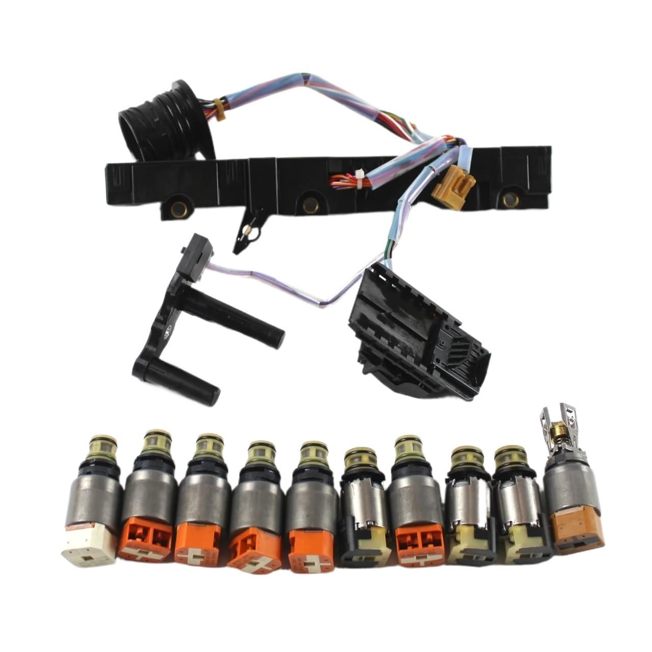 Wxnlbb One Color 9Hp48 9‑Speed Transmission Valve Solenoid Kit With Harness Compatible With Landrover Range Crv Mdx