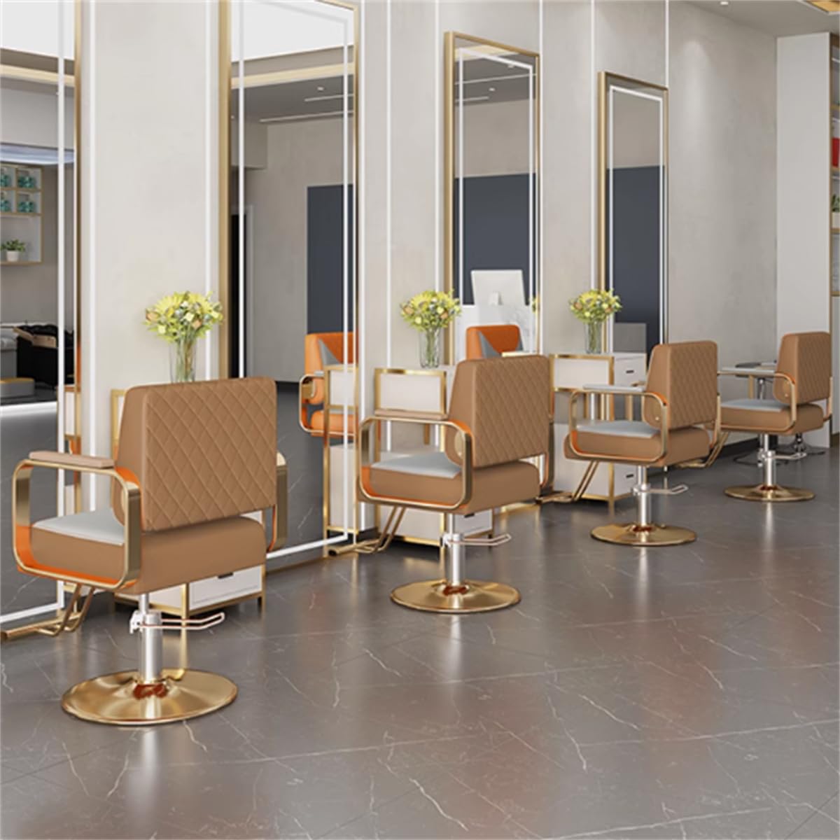 Krzesło fryzjerskie Hydrauliczne rozkładanie Heavy Duty Salon Sprzęt do tatuażu i użytku w spa kosmetycznego