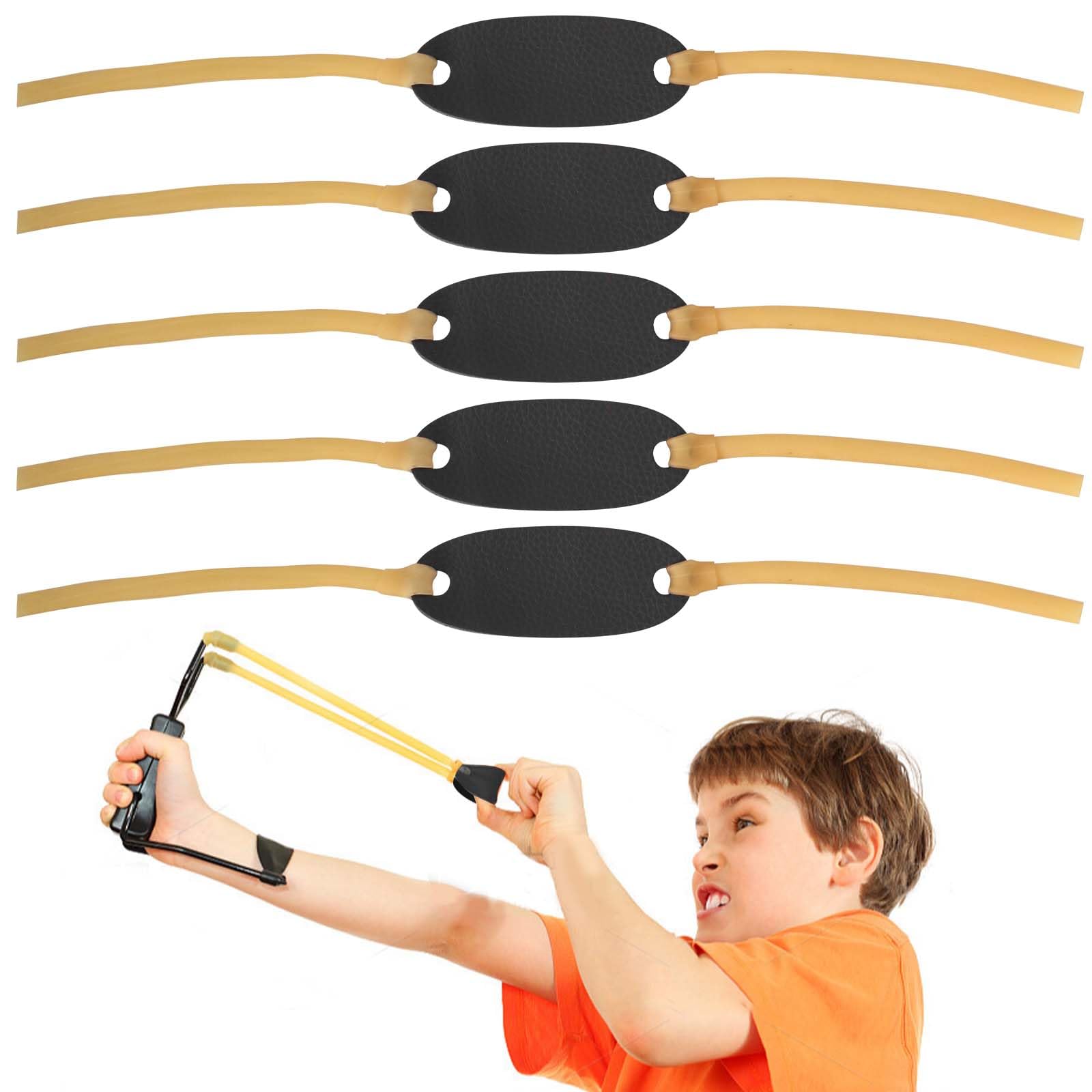 Tiras Elásticas De Goma Elástica Bungee Catapult Para La Caza De,10 Piezas Tirachinas Gomas Elásticas Para Tirachinas, Bandas De Goma De Repuesto,Para La Caza De Tirachinas