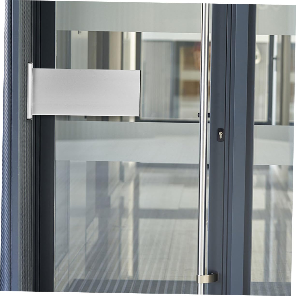 3 Stück Türschildhalter aus Doppelseitigem Aluminium 12x30cm Leerer Namensschildhalter für Bürotüren und Wände Langlebig und Vielseitig für Büro Praxis und Bildungseinrichtungen