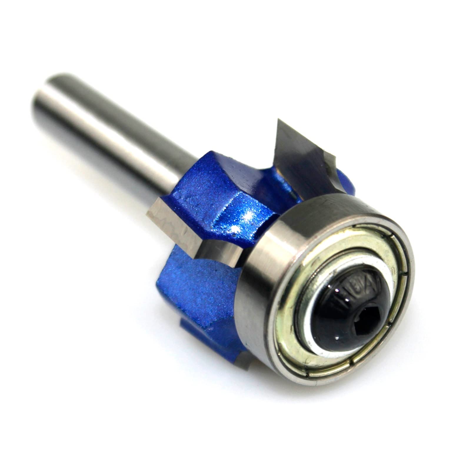 ちーページ 1pc 6mm 1/4 8 Shank Z4 Corner Round Router Bit, Trim Edging