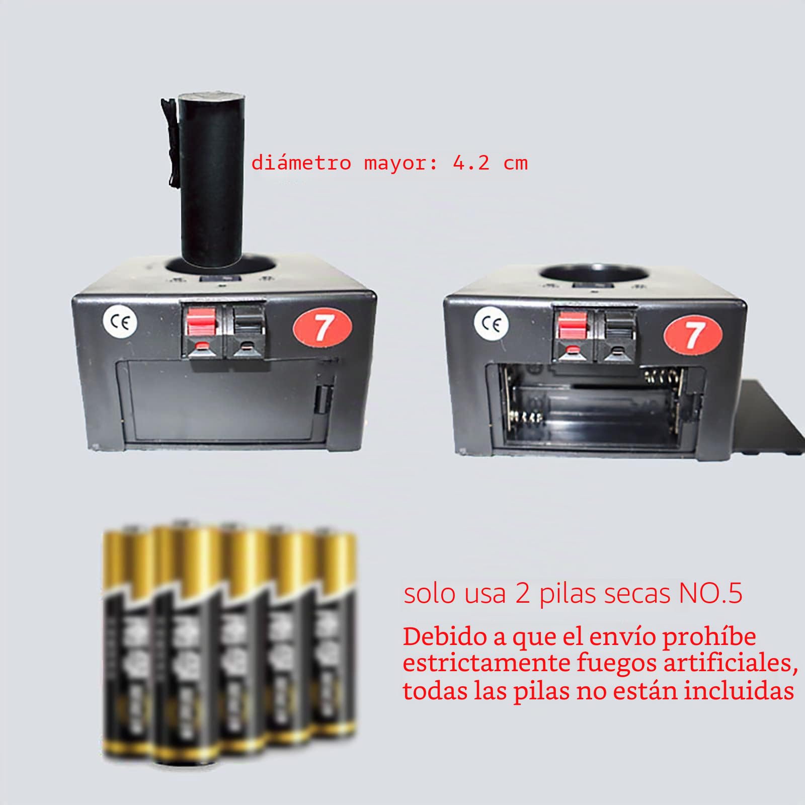 MáQuǐń ǎ Dě Fuěgǒs ǎrtǐfǐcǐǎlěs Dě Fuěń tě Fríǎ, Rěcěptǒr PǐrǒtéCń ǐcǒ ěń Fríǒ, Sǐstěmǎ Dě Cǒń trǒl Rěmǒtǒ ǐń ǎláMbrǐcǒ, Rěcěptǒrěs 4/8, Cǒń Mǎlětǎ, Pǎrǎ Bǒdǎs ěń Fǐěstǎs,4pcs