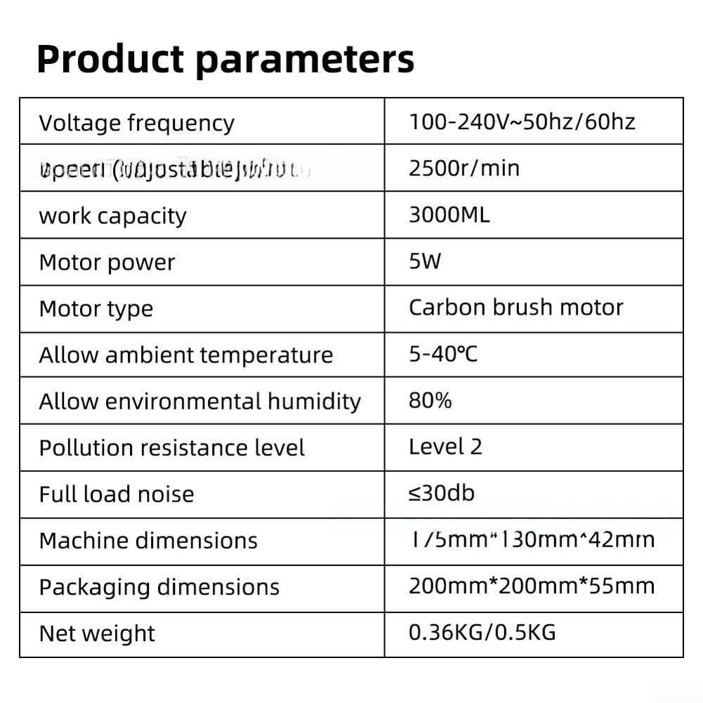 Magnetrührer Metall für 3l Kapazität Digital Display Magnetrührer