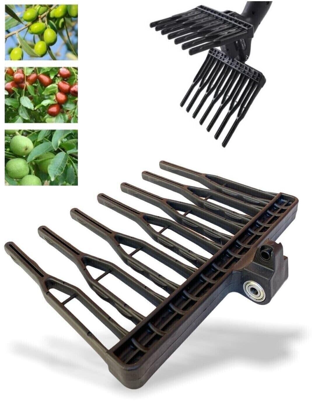 topolenashop Pettine di Ricambio Universale per Scuotitore Olive | 1 Solo Pettine Incluso | Accessorio Raccogliolive Compatibile con Abbacchiatore Elettrico o a Scoppio