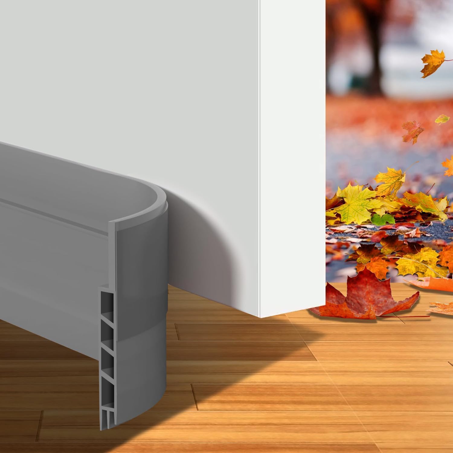 Under Door Gap Covers, Set of 2