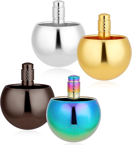 WEBEEDY Aleación de 4 colores con tapa superior giratoria giroscopio de descompresión colorida parte superior giratoria alivio de la ansiedad