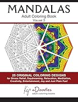Mandalas: Adult Coloring Book, Volume 3 1886522057 Book Cover
