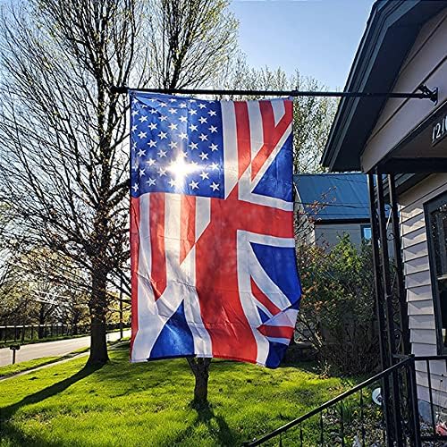 FLY HAWK Black Flag Pole for House - 5FT Tangle Flagpole Kit for American Flag - 3x5/4x6 Flags Heavy Garden flagpole-Professional Metal Flag Pole for House Truck Garden Yard Residential or Commercial - Image 6