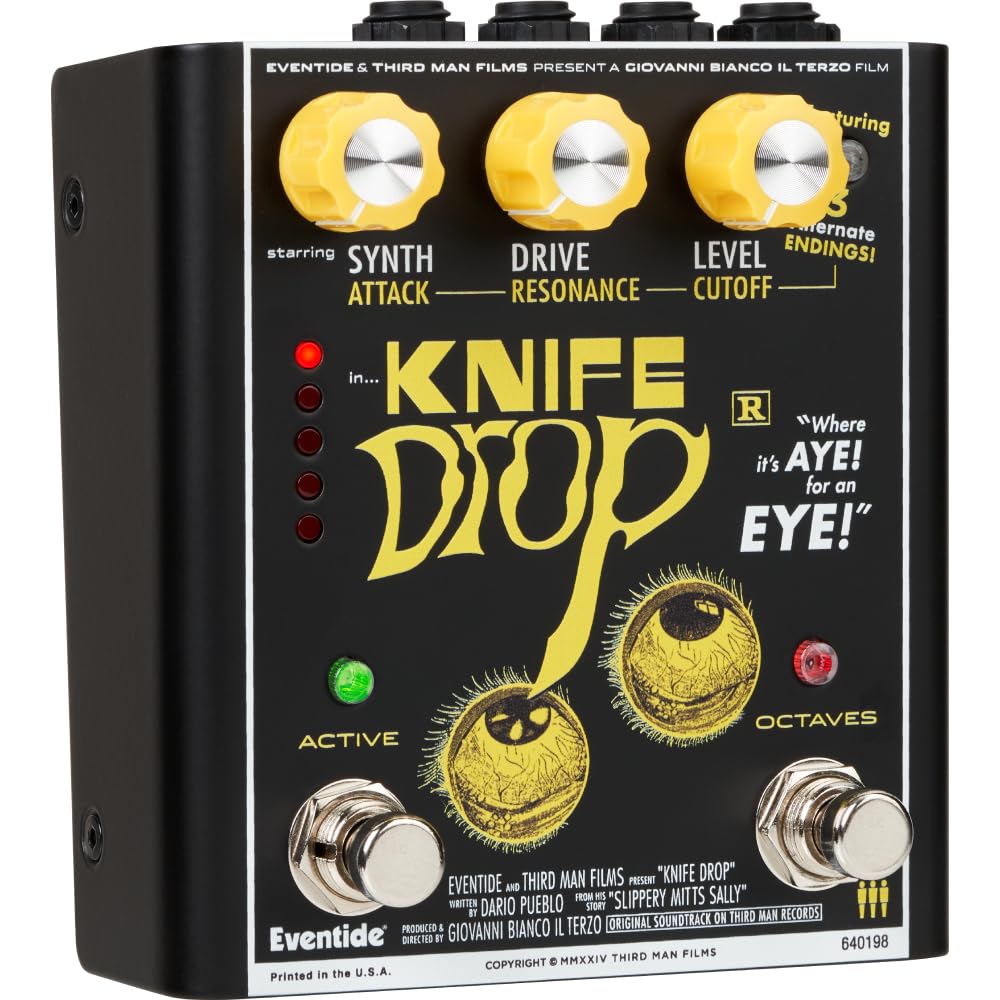 Eventide Knife Drop - Pedale Fuzz Sub-Octave