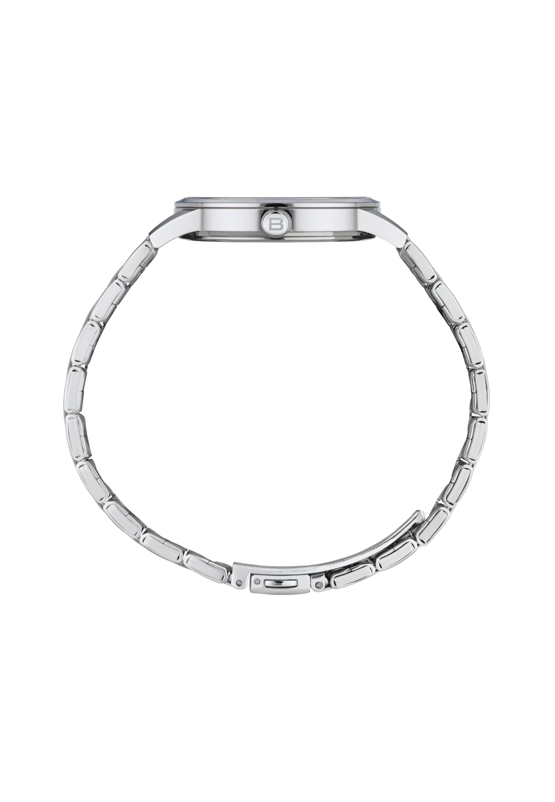 Breil, Collezione Twinkle Sky, Orologio Donna, Cronografo Donna in Acciaio, Quadrante Nero Sunray con Lucenti Cristalli, Chiusura Déployante Regolabile 13.5-19 cm, Resistente all'Acqua, Silver-Nero