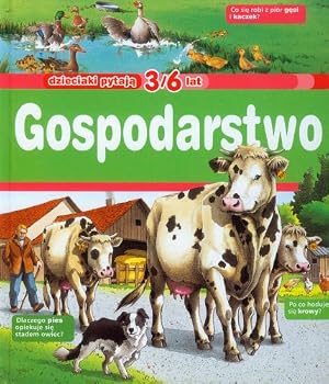 Hardcover Dzieciaki pytaja Gospodarstwo 3/6 lat [Polish] Book