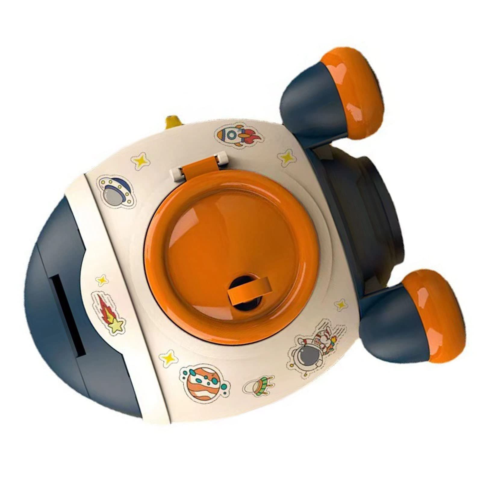 Amazon.co.jp: 宇宙ロケット貯金箱ロケット貯金箱漫画スタイル