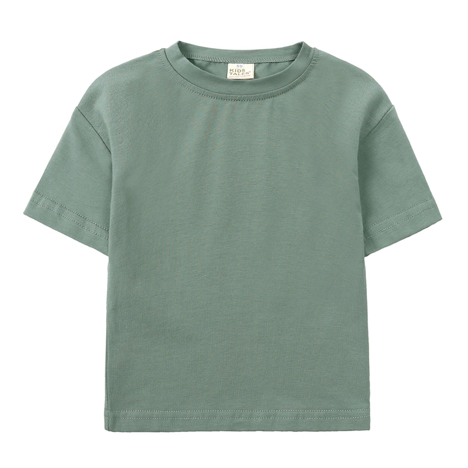 Generisch Conjunto de 2 piezas de chándal para niños pequeños, para verano, camiseta de manga corta con pantalones cortos