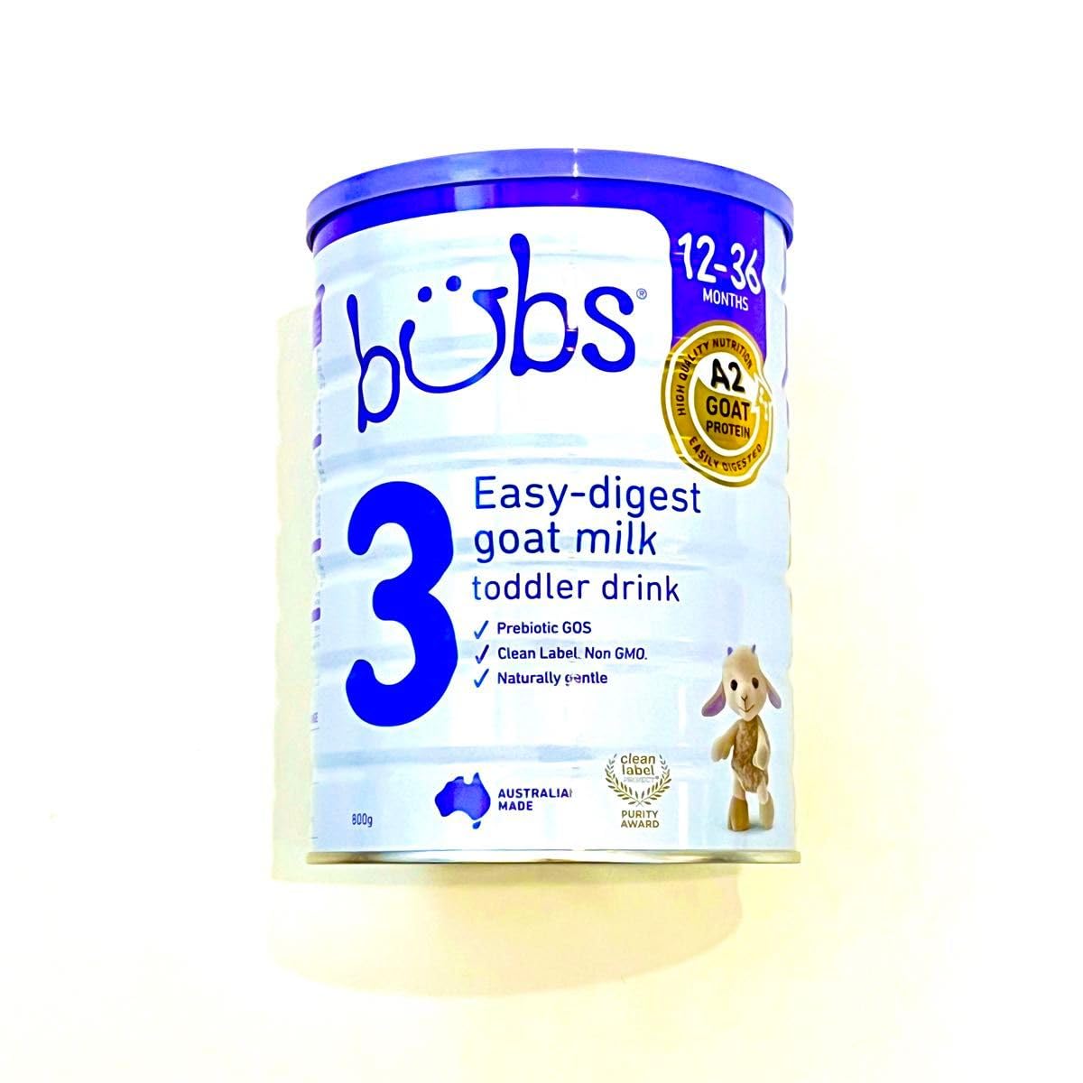 Amazon.co.jp: bubs バブズ ヤギミルク ステップ3 粉ミルク : おもちゃ