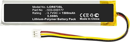 Miniatura 3 de Reemplazo de batería compatible con llaves Logitech MX, YR0073, 533-000177,