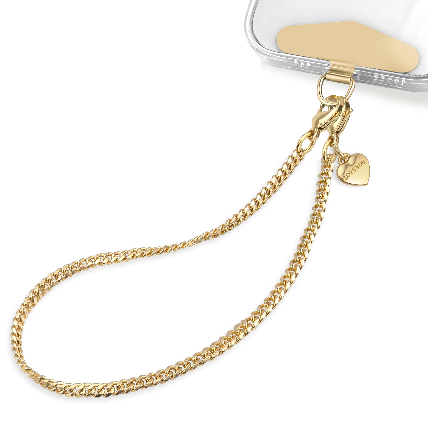 ROCONTRIP Phone Wrist Strap, Metal Mobile Phone Lanyard For - View #7