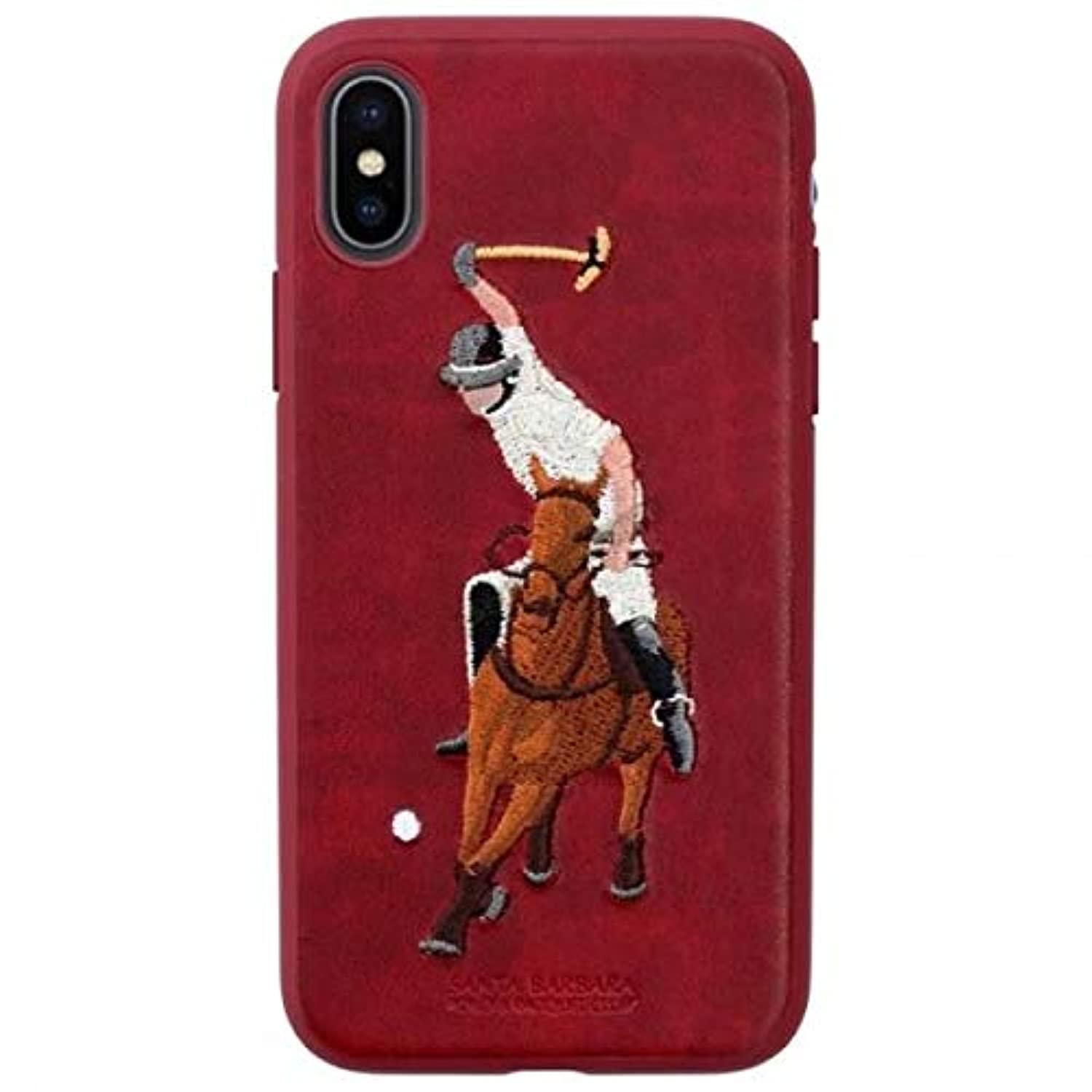 POLO SANTA BARBARA JOCKEY BACK COVER FOR IPHONE XS MAX-RED