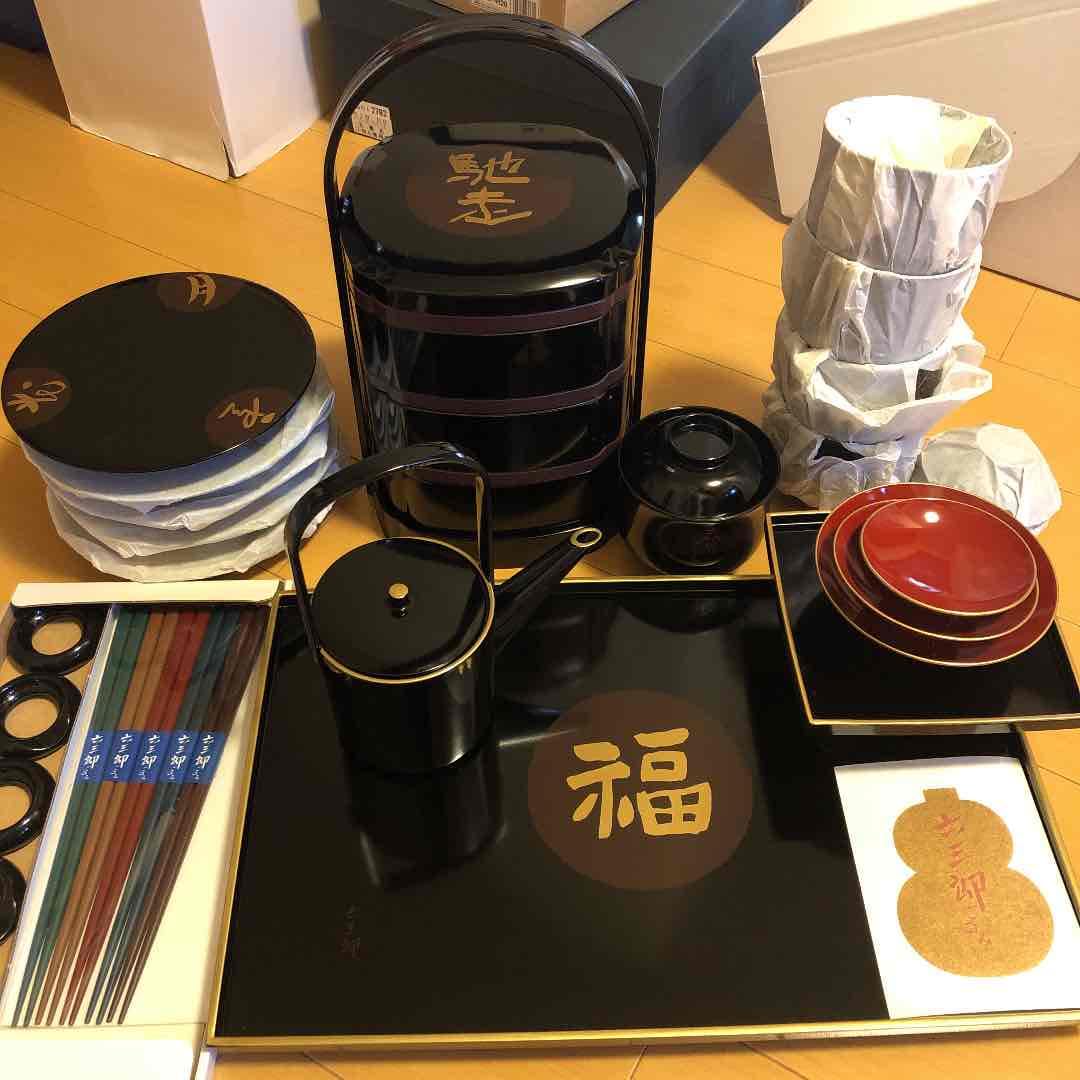 Amazon.co.jp: 道場六三郎 漆器セット : ホーム＆キッチン