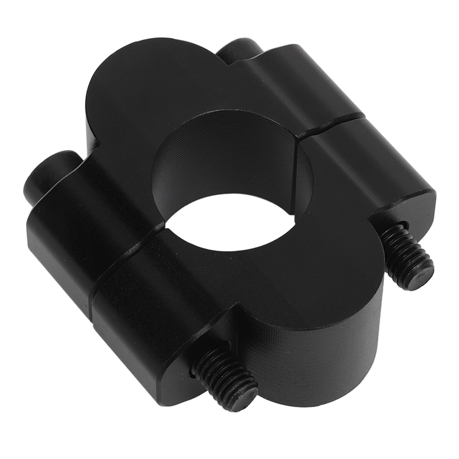 Rehausse de Guidon de Moto, Pince de Rehausseur de Guidon de Moto 52 Mm Rehaussant le Support de Guidon de 28 Mm de Diamètre pour TENERE 700 XT700Z 2019‑2022 (Le noir)