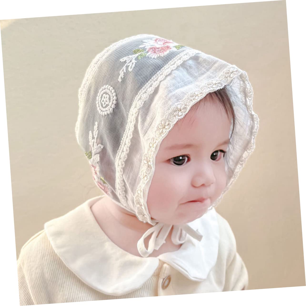 FOMIYES 5 Stück Sonnenhut Uv Sommermütze für Neugeborene Verstellbare Atmungsaktive Babymütze für Fotoshootings Outdoor Aktivitäten