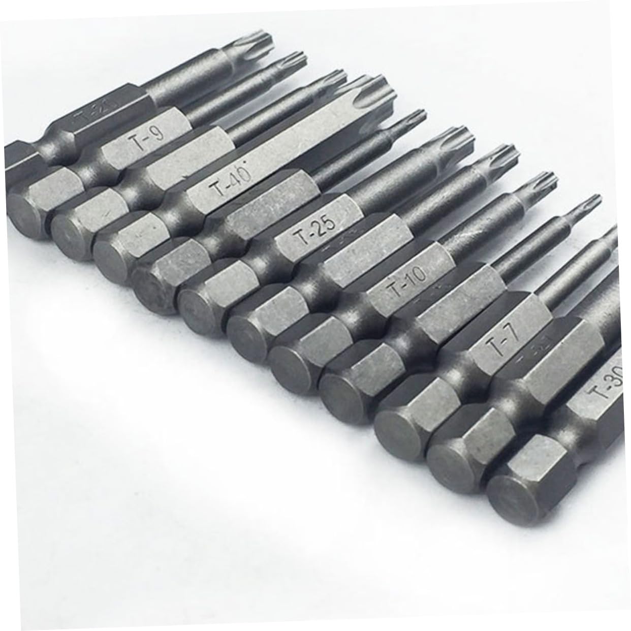 HOMSFOU 3 Set Completi Di Punte Per Cacciavite Elettrico Da 1/4 Pollici Set Di Punte Per Cacciavite -t40 Per Utensili 12 Pezzi * 3