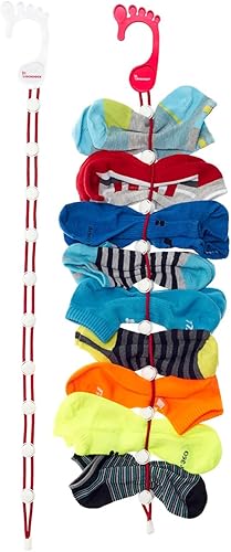 Herramienta de lavandería y percha de almacenamiento para lavar secar y almacenar calcetines emparejados, clips y cerraduras, sin clasificación o