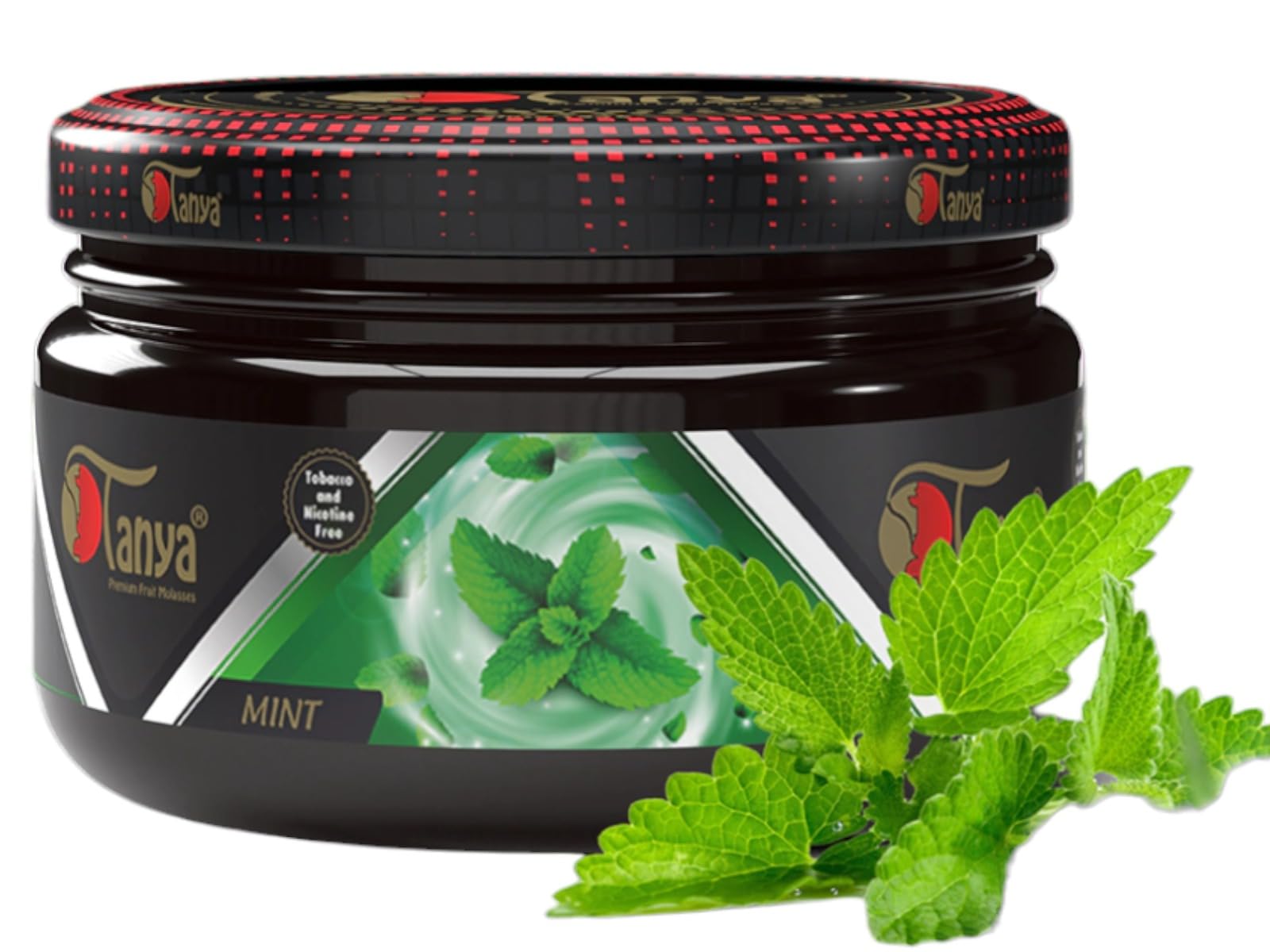 Tanya Herbal 100 Nicotine And Tobacco Free Shisha Hookah Flavors 250G Reusable Premium Jars Mint