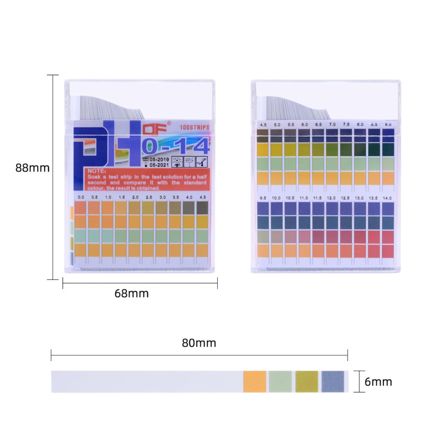 リトマス試験紙 pH 0-14 100個セット 業務用 まとめ買い リトマス試験紙 pH 0-14 100個セット 業務用 まとめ買い
