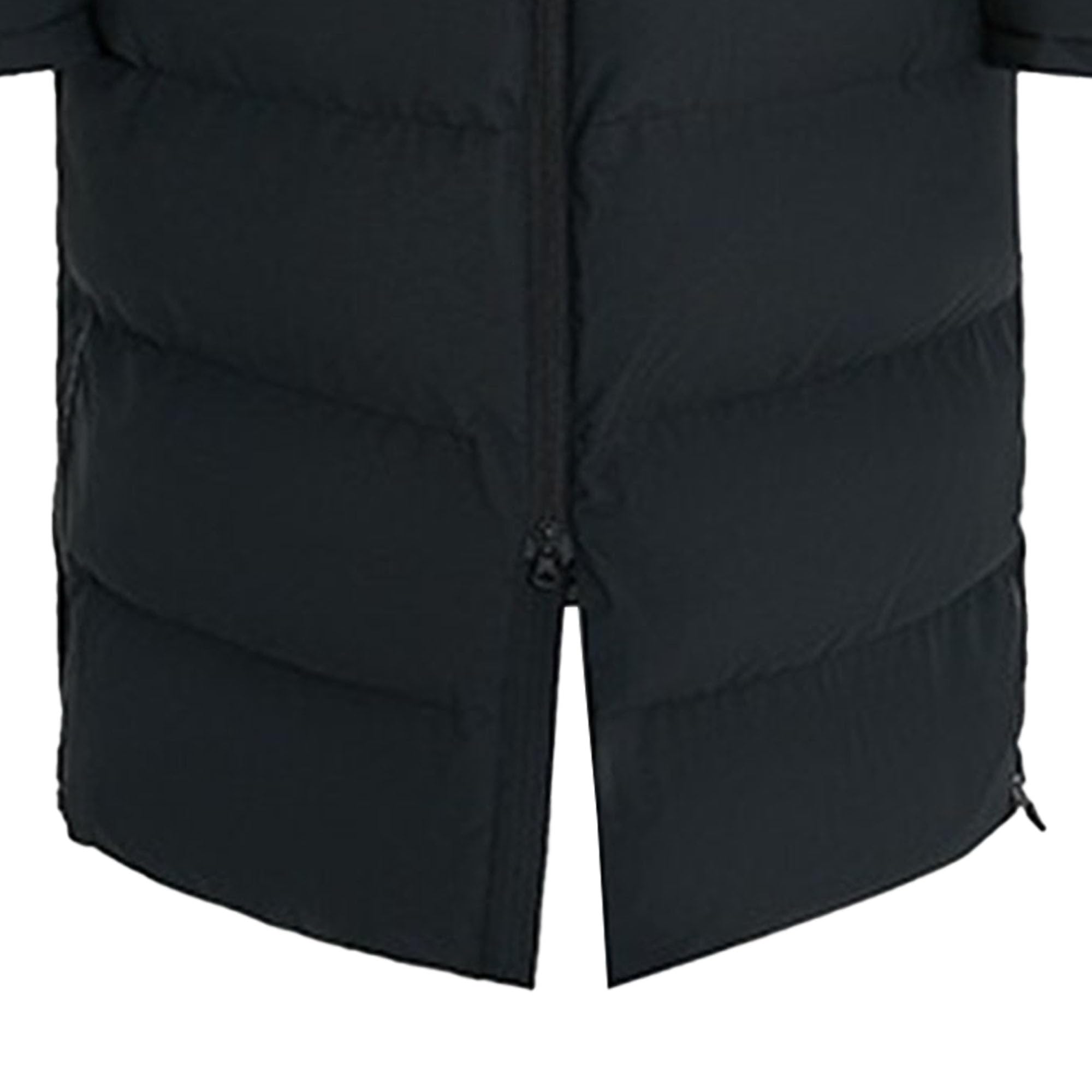 Herren-Daunenjacke, mittellang, lässig, mit Kapuze, Outdoor, Vintage, lange Ärmel, Pufferjacke, Winter, solide Overknee-Daunenjacke