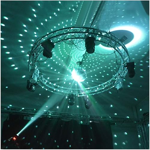 Miniatura 5 de CheeseandU - Bola de discoteca con espejo, 6 pulgadas, color plateado