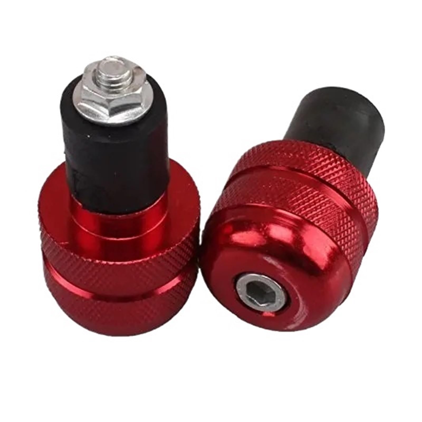 Tapones de manillar 22mm para motocicleta universal Honda Yamaha 8
