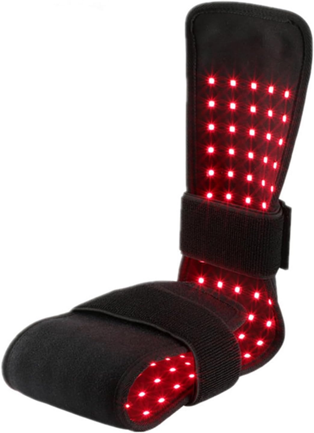 Infrarood lichttherapie voeten, rood licht therapie schoen, LED-licht en EMS dual-effect behandeling riem, 30 minuten timer shutdown functie, voor lichaam voet tenen wreef pijnverlichting.