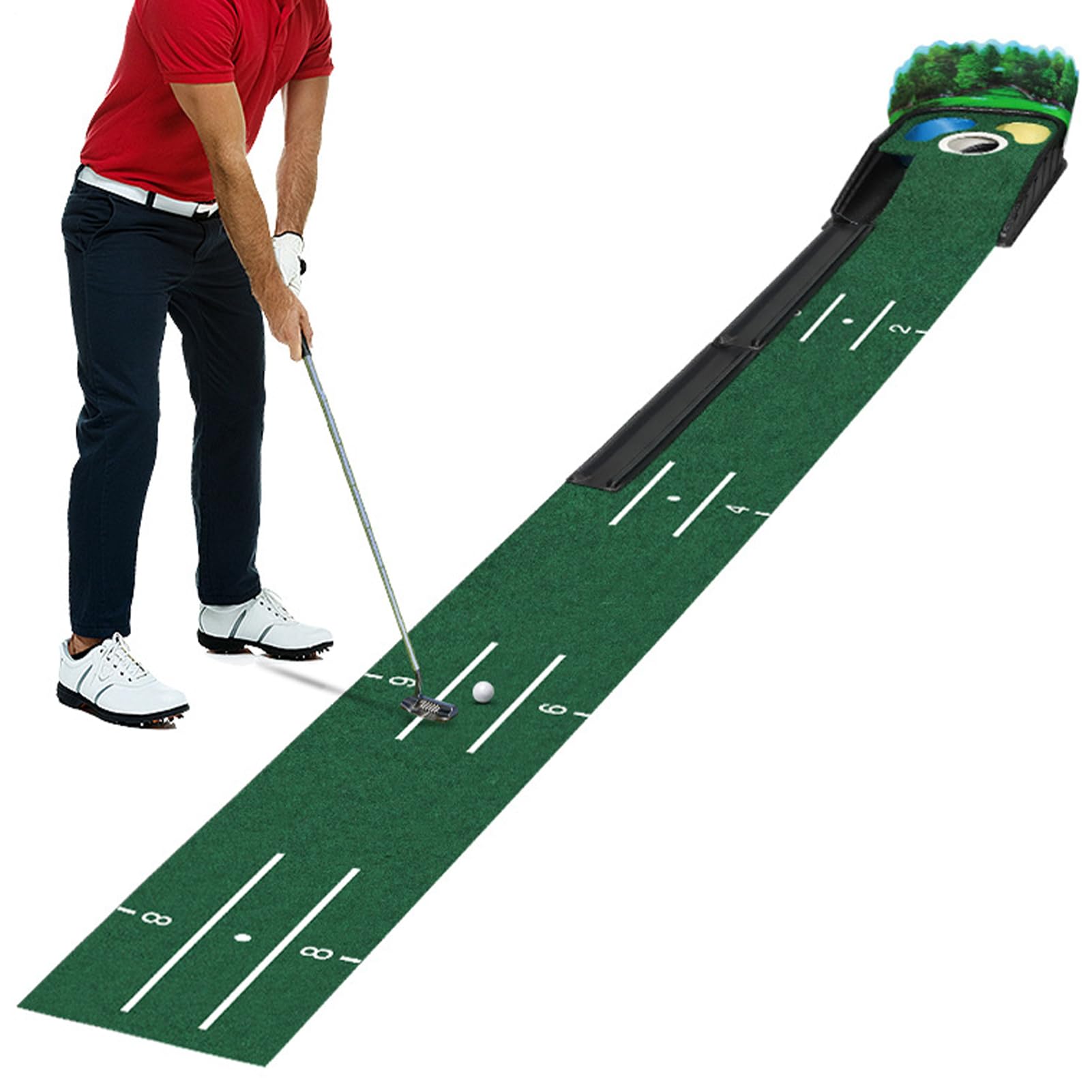 Putting Green en Interiores, Tech Indoor Golf Putting Green - Terciopelo