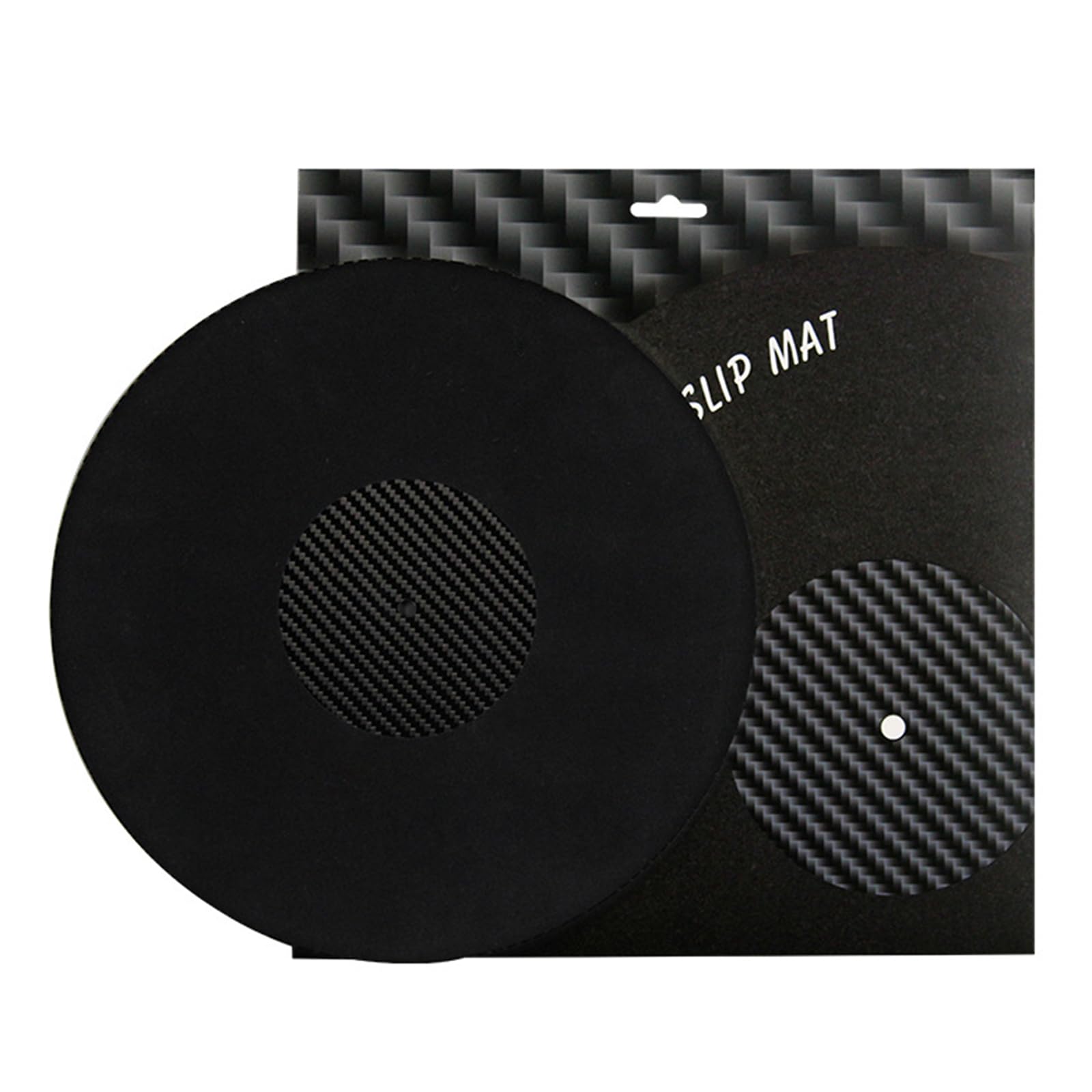 12 "Fibre di Carbonio Giradischi Piatti Mat Vibrazioni Riduzione Record Pad Per Giradischi Accessori