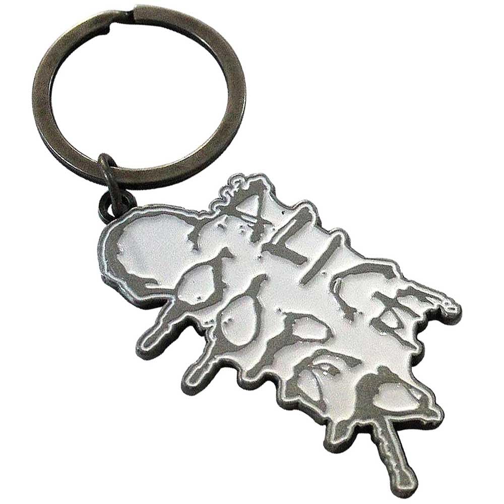 Rock Off officially licensed products Alice Cooper Dripping Logo Keyring Keychain One Size
