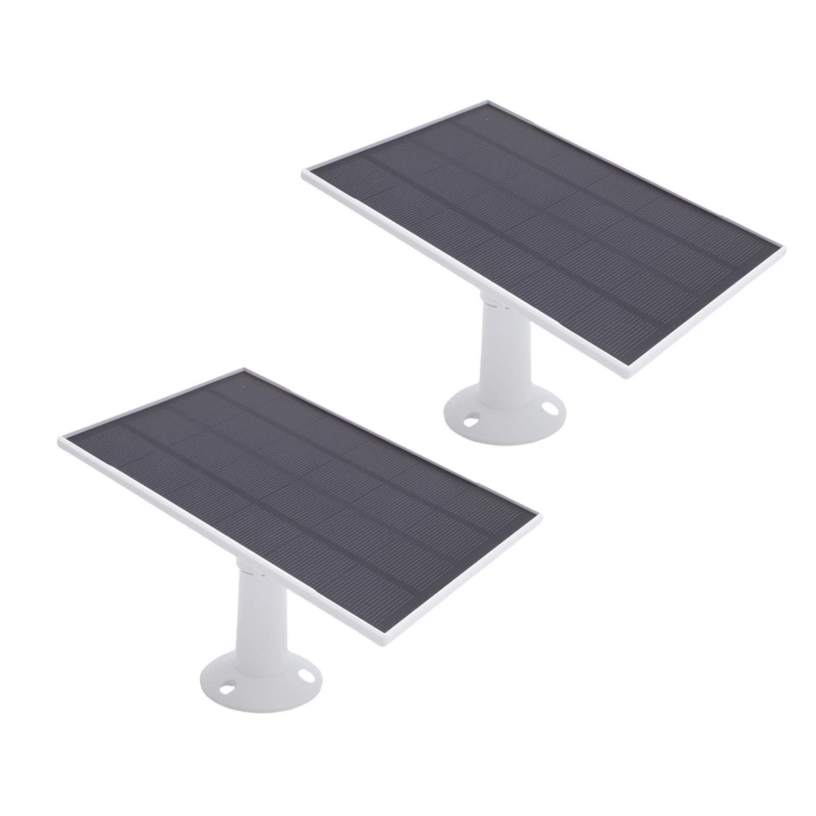 Tbest 8W Solar Panel Charger with Adjustable Mount
