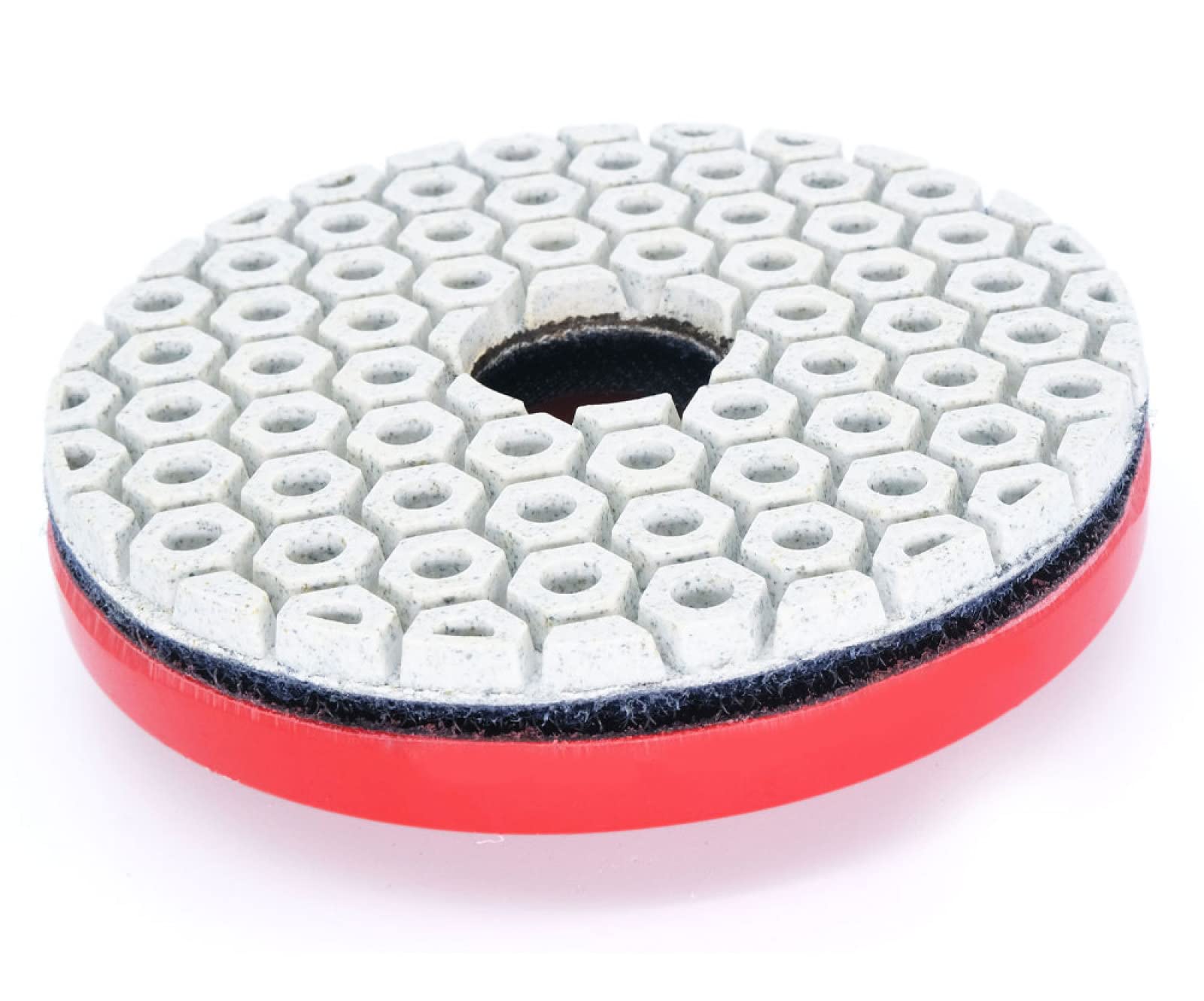 Diamant-Polierpads, 7 STÜCKE 4 Zoll 105mm Super Diamant Polierscheiben Nass/Trocken Polierscheibe for Granit Marmor Stein Schleifscheiben