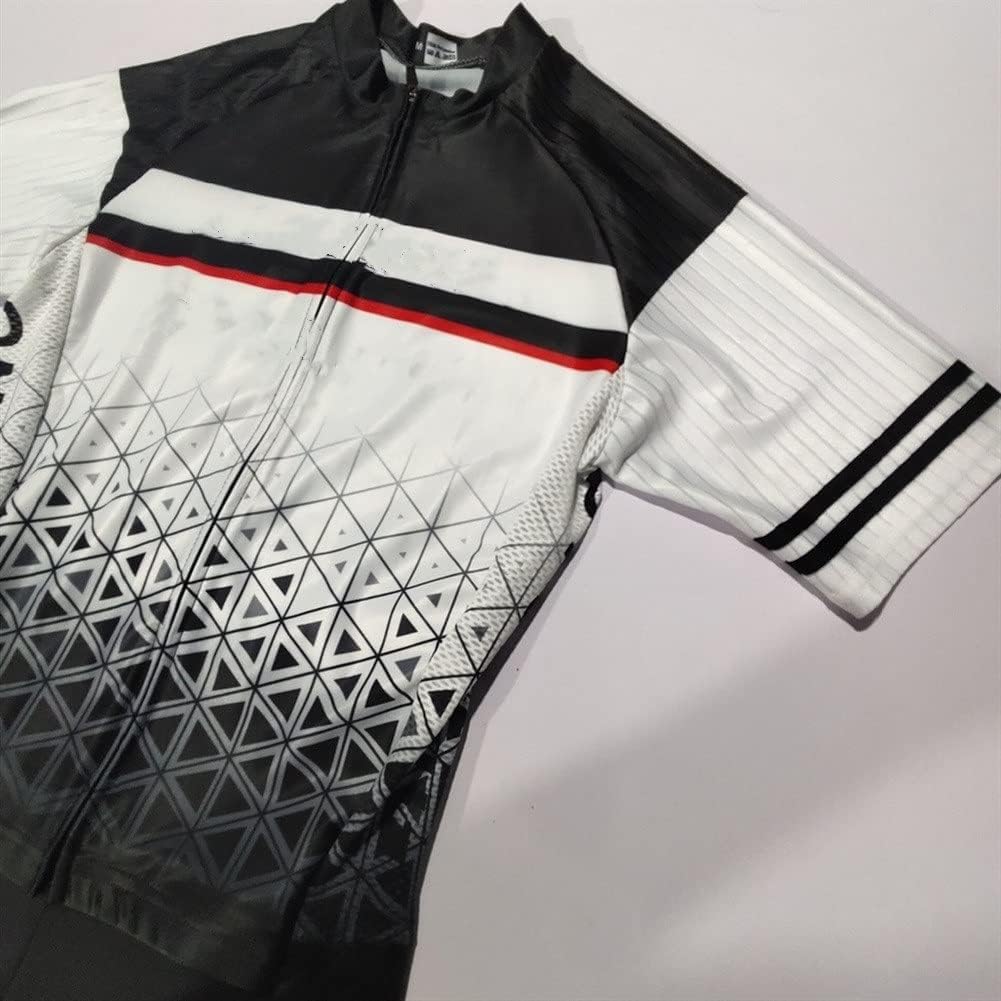 Maglia da Triathlon da Uomo Tuta da Triathlon Premium da Uomo Tuta da Triathlon Imbottita Tuta da Gara Body da Corsa in Bici, 5, 3XL