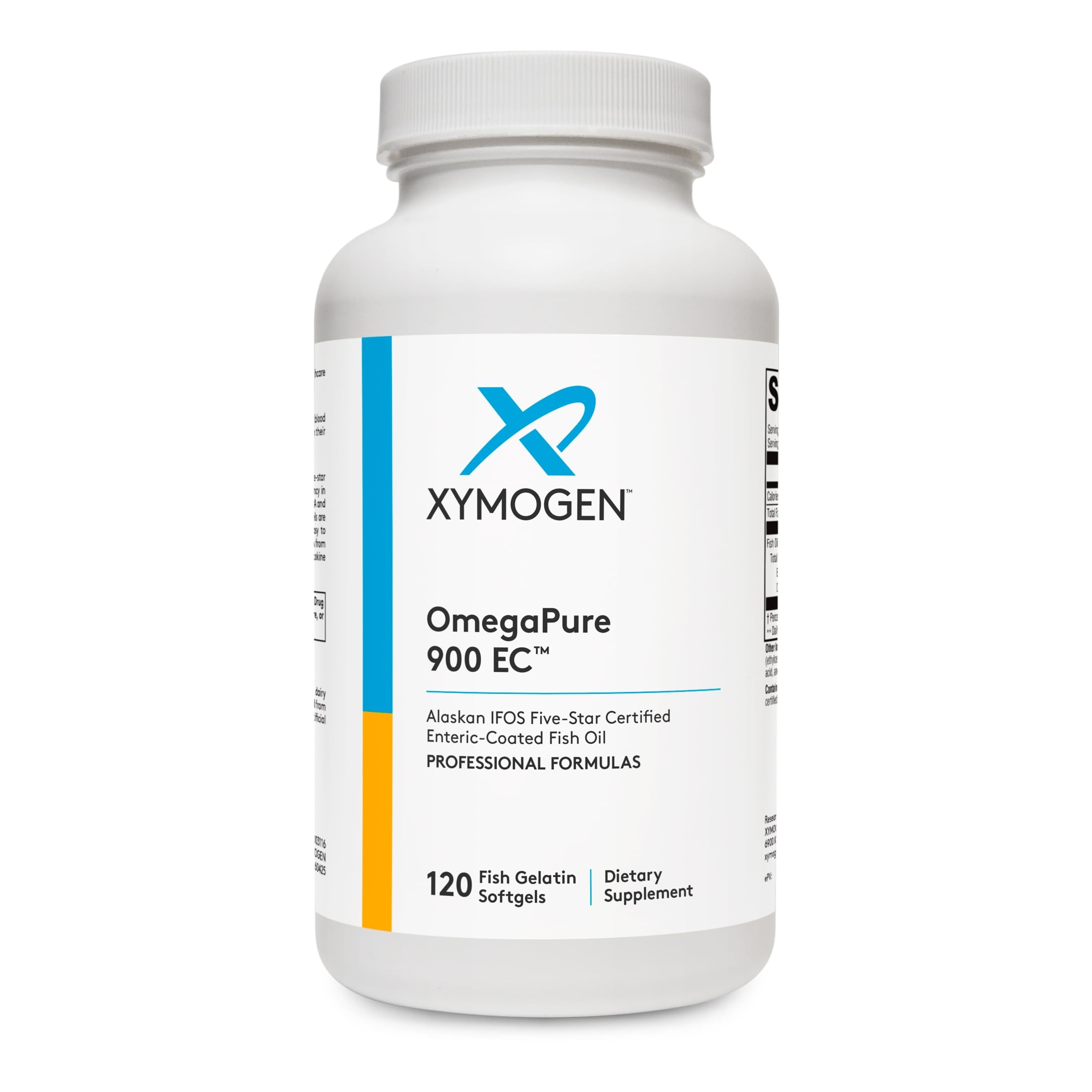 XYMOGEN OmegaPure 900 EC, 120 Softgels 120 Count (Pack of 1)